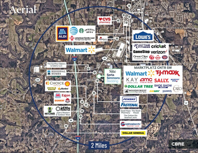 1212 26th St SW, Cullman, AL à louer - Photo du bâtiment - Image 2 de 4