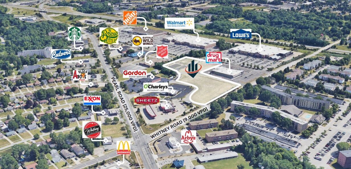 Whitney Road, Strongsville, OH à vendre Photo du bâtiment- Image 1 de 6
