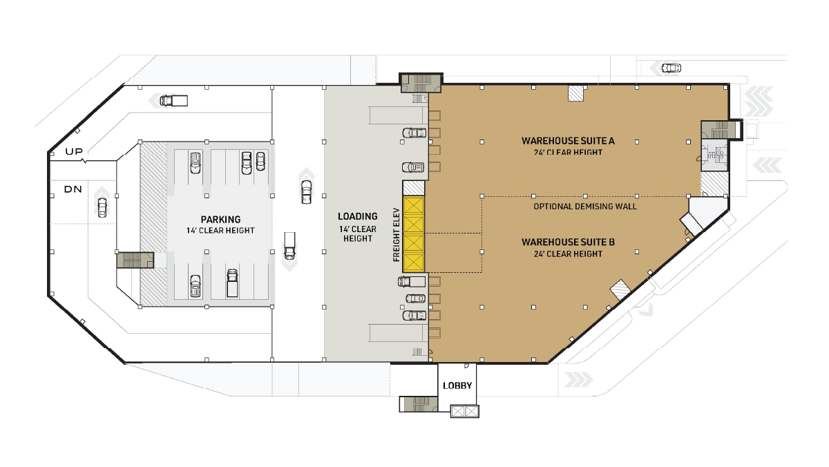 2890 Review Ave, Long Island City, NY for lease Floor Plan- Image 1 of 2
