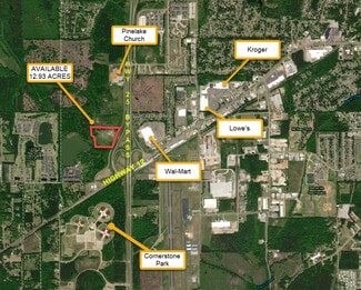 Plus de détails pour W side Hwy 25 and Carter blvd, Starkville, MS - Terrain à vendre