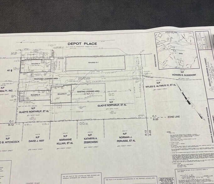 31 Depot Pl, Unionville, CT à vendre - Plan cadastral - Image 2 de 5