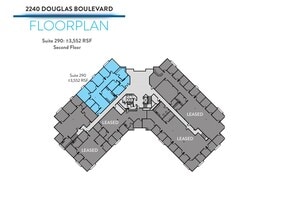 2240 Douglas Blvd, Roseville, CA à louer Plan d’étage- Image 1 de 1