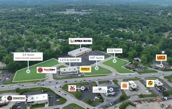 W Ohio Pike, Amelia, OH - Aerial  map view