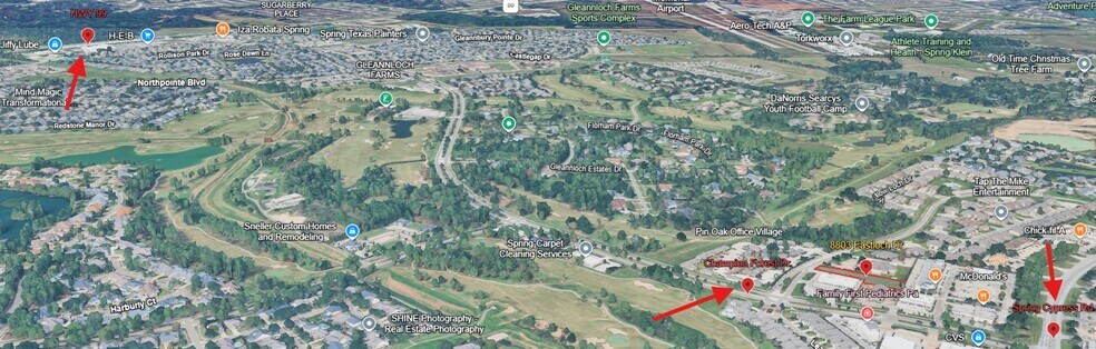 8803 Eastloch Dr., Spring, TX à vendre - Photo du bâtiment - Image 2 de 6