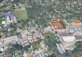 Plus de détails pour 416 N 6th St, Conroe, TX - Terrain à louer