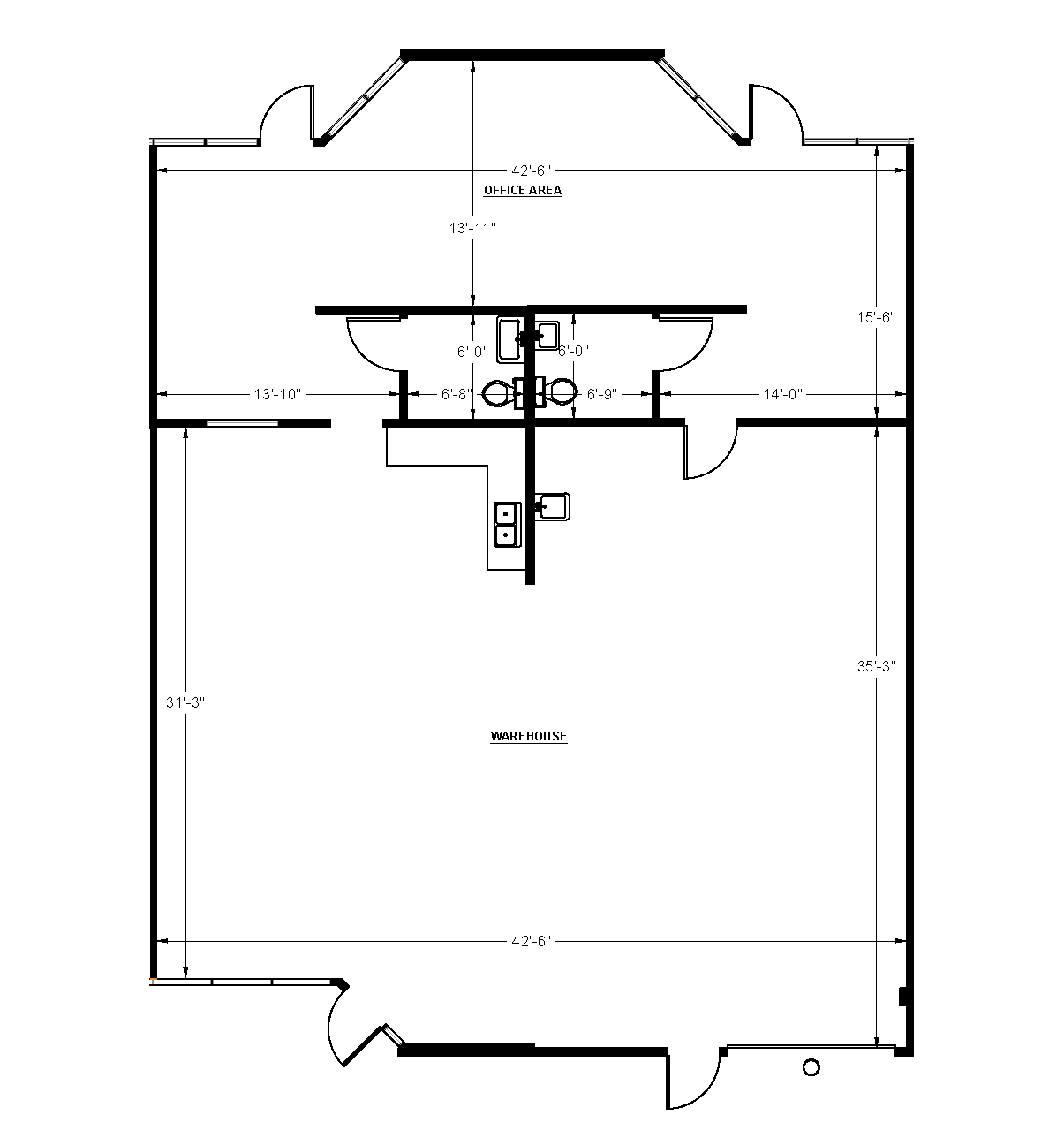 6627 S 191st Pl, Kent, WA à louer Plan d’étage- Image 1 de 2