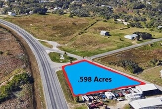 1212 Hwy 35 N, Aransas Pass, TX - Aerial map view