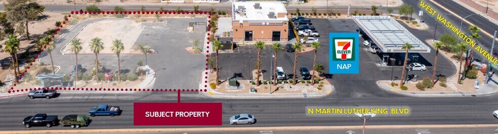 825 North Martin Luther King Boulevard, Las Vegas, NV à louer - Aérien - Image 3 de 4