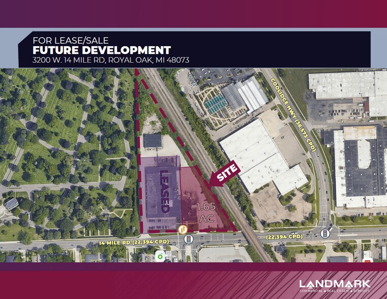 3200 W 14 Mile Rd, Royal Oak, MI à louer - Photo du bâtiment - Image 2 de 3