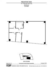 18111 Preston Rd, Dallas, TX à louer Plan d’étage- Image 1 de 3