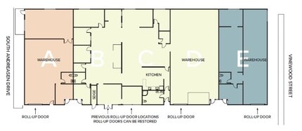 621 S Andreasen Dr, Escondido, CA for lease Floor Plan- Image 1 of 1