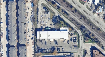 10701 Todd St, Houston, TX - AERIAL  map view