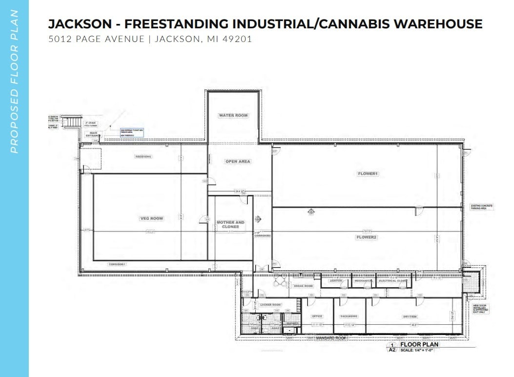 5012 Page Ave, Jackson, MI à vendre Plan d’étage- Image 1 de 1