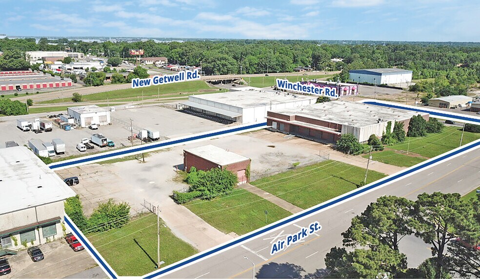 3569 Air Park St, Memphis, TN à vendre - Aérien - Image 2 de 6