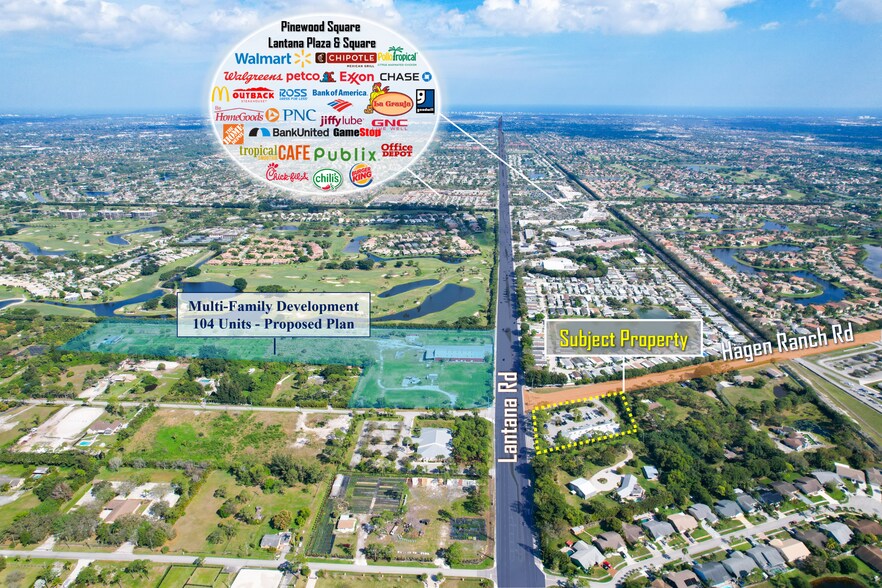 6045 Hagen Ranch Rd, Lake Worth, FL à vendre - Photo du bâtiment - Image 2 de 5