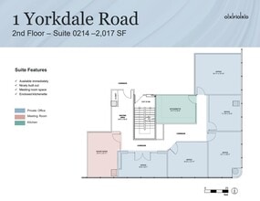 1 Yorkdale Rd, Toronto, ON for lease Floor Plan- Image 1 of 1