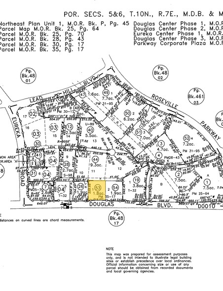 2241 Douglas Blvd, Roseville, CA for lease - Plat Map - Image 2 of 4