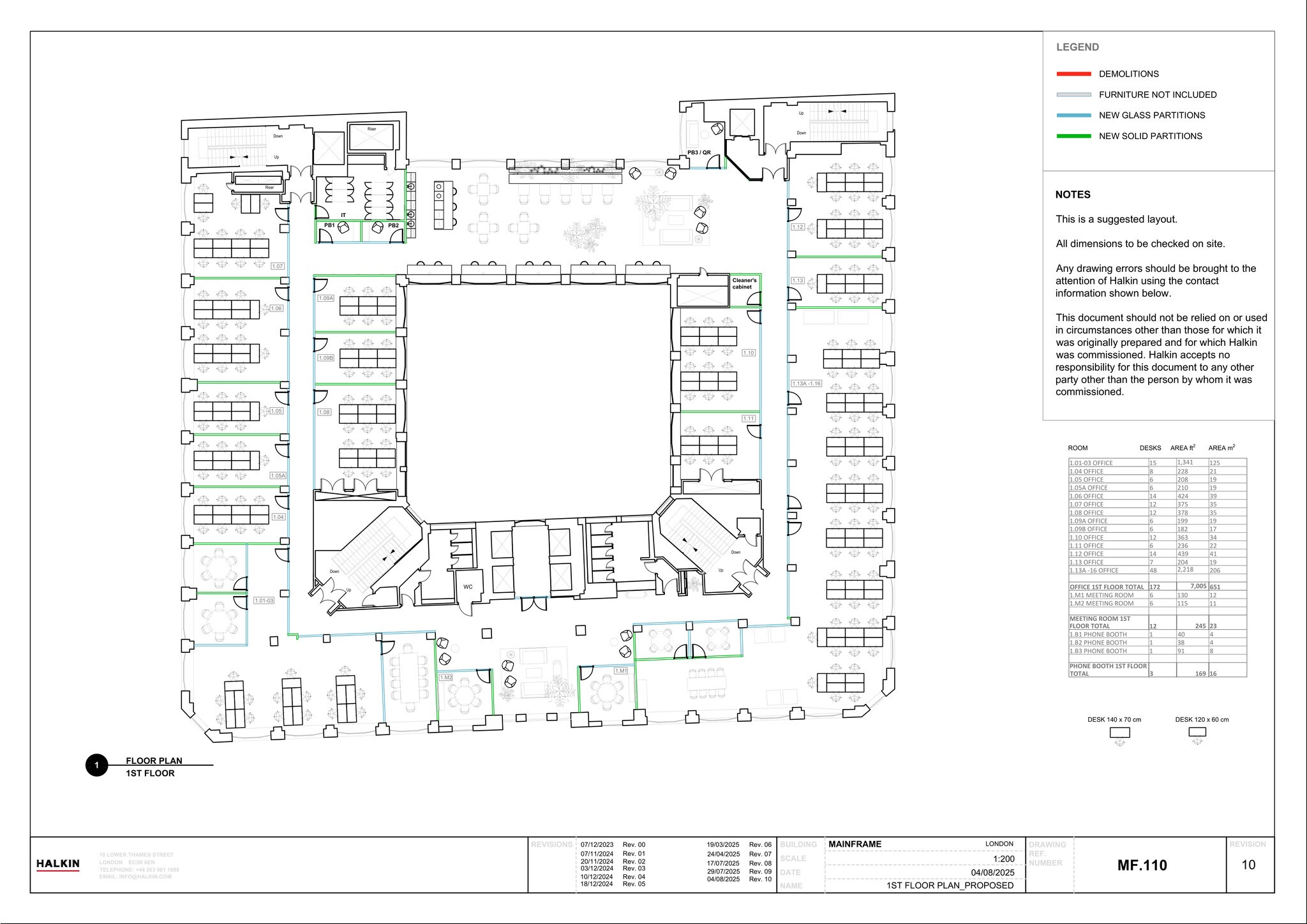 24 Eversholt St, London for lease Floor Plan- Image 1 of 1