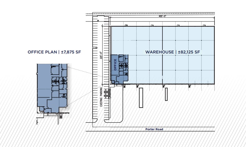 359 Old Underwood Rd, La Porte, TX à louer Plan d’étage- Image 1 de 1