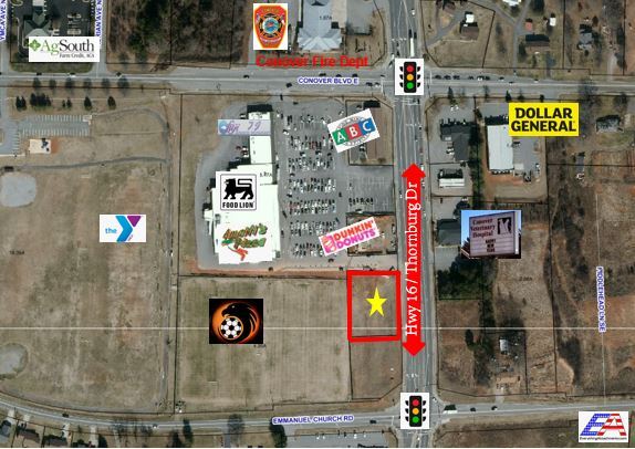 120 Thornburg Dr SE, Conover, NC à vendre - Photo du bâtiment - Image 2 de 3