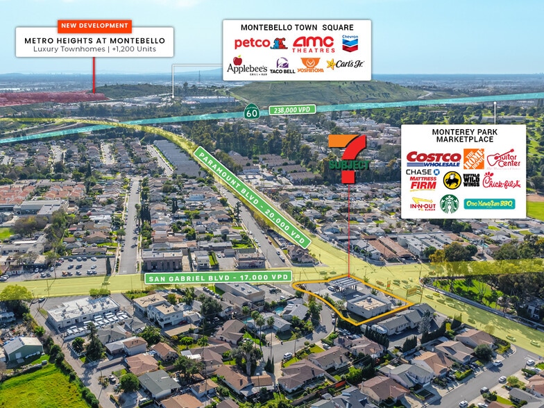 1328 San Gabriel Blvd, Rosemead, CA à vendre - Photo du bâtiment - Image 2 de 8