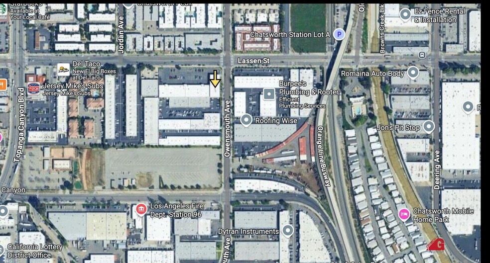 9851 Owensmouth Ave, Chatsworth, CA for lease - Building Photo - Image 2 of 19