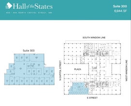 400-444 N Capitol St NW, Washington, DC à louer Plan d’étage- Image 1 de 1