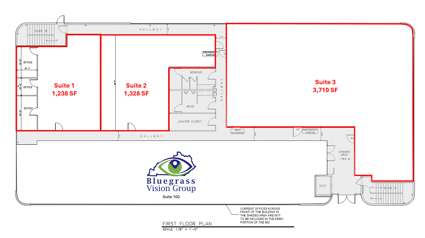 2517 Sir Barton Way, Lexington, KY for lease Floor Plan- Image 1 of 1