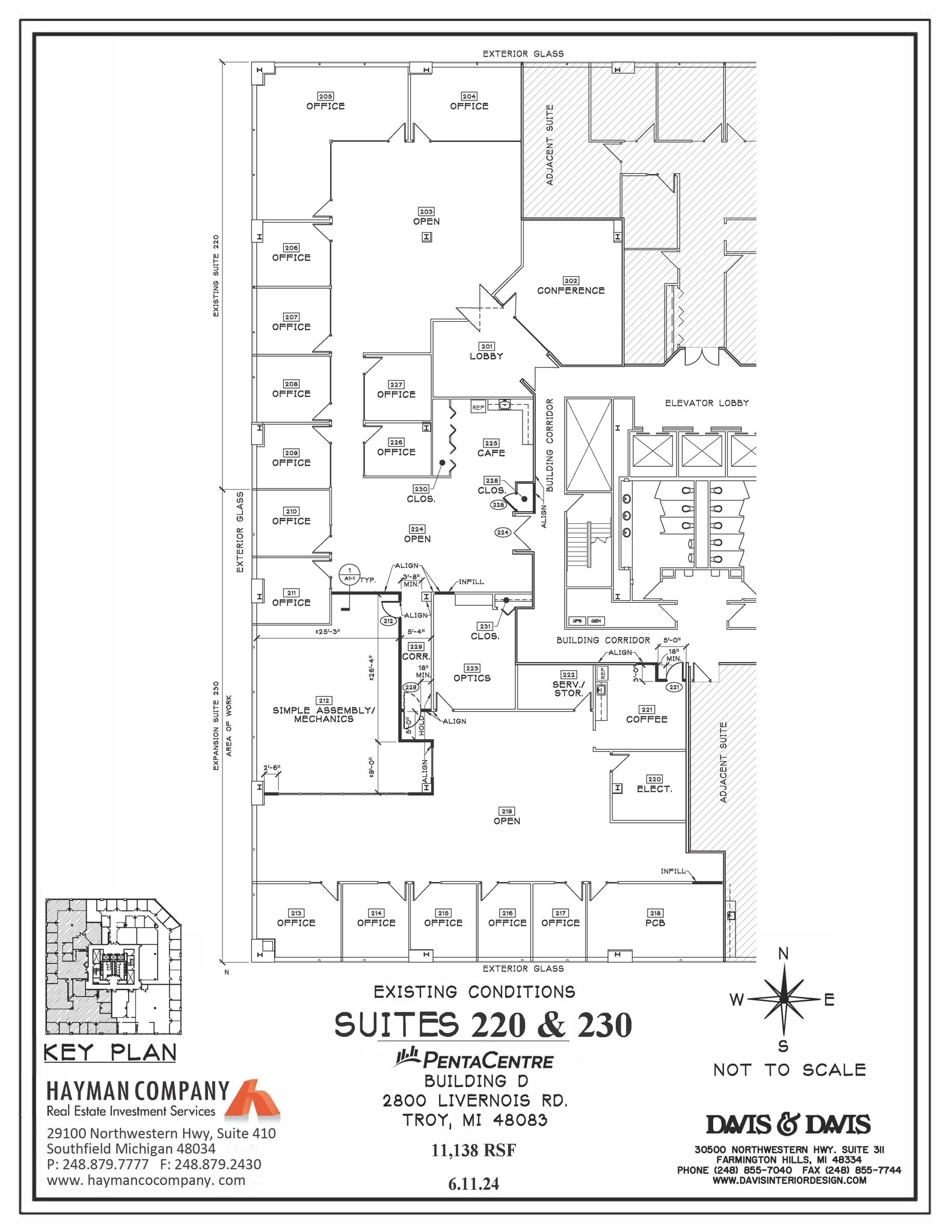 2800 Livernois Rd, Troy, MI à louer Plan d’étage- Image 1 de 1