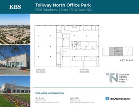 6501 Windcrest Dr, Plano, TX à louer Plan d’étage- Image 2 de 2