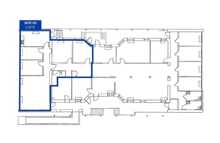 413 W Idaho St, Boise, ID for lease - Floor Plan - Image 2 of 4