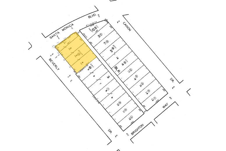 460-464 N Beverly Dr, Beverly Hills, CA à louer - Plan cadastral - Image 2 de 41