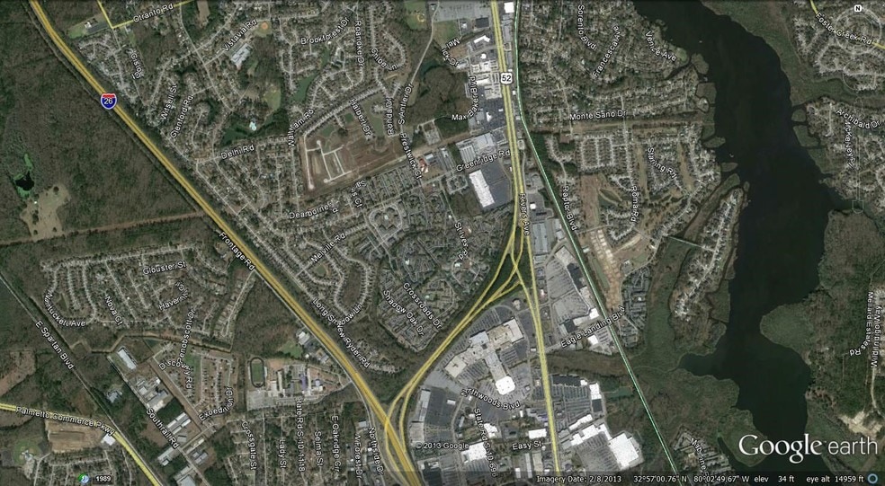 8316 Rivers Ave, North Charleston, SC for lease - Aerial - Image 2 of 6