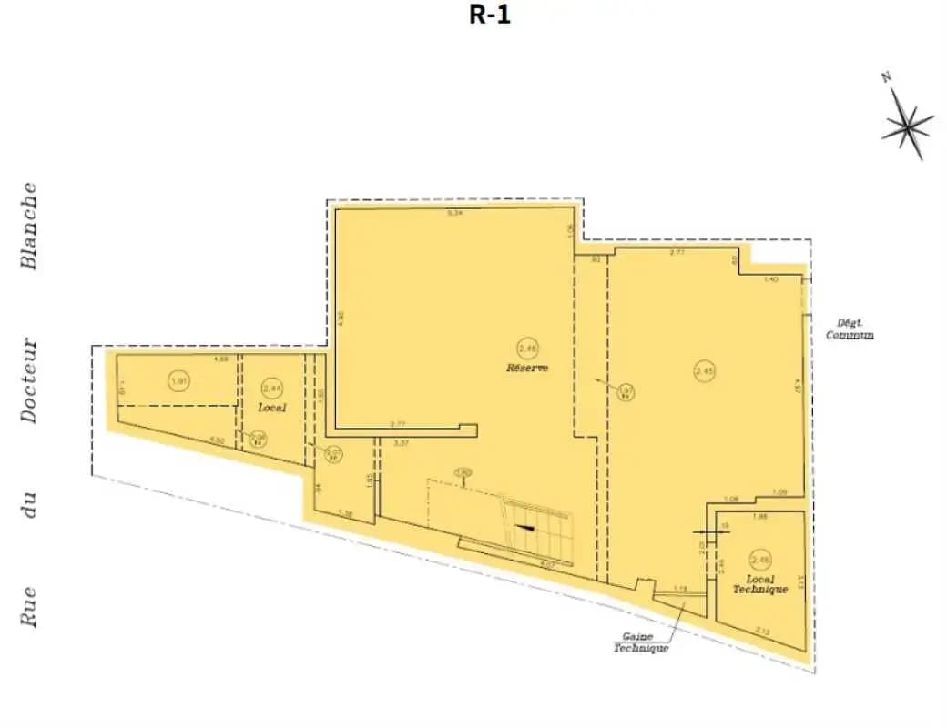 39 Rue Du Docteur Blanche, Paris for lease Floor Plan- Image 1 of 1