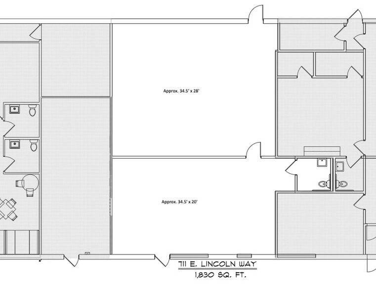 711 E Lincoln Way, Ames, IA à louer - Photo du bâtiment - Image 2 de 4