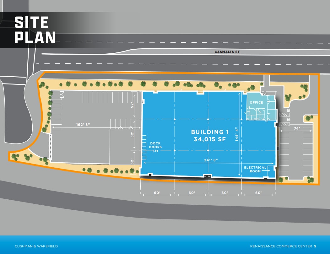 2133 W Casmalia St, Rialto, CA for lease Site Plan- Image 1 of 1