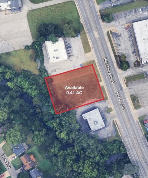 9813 Halls Ferry Rd, Saint Louis, MO for sale - Aerial - Image 3 of 3