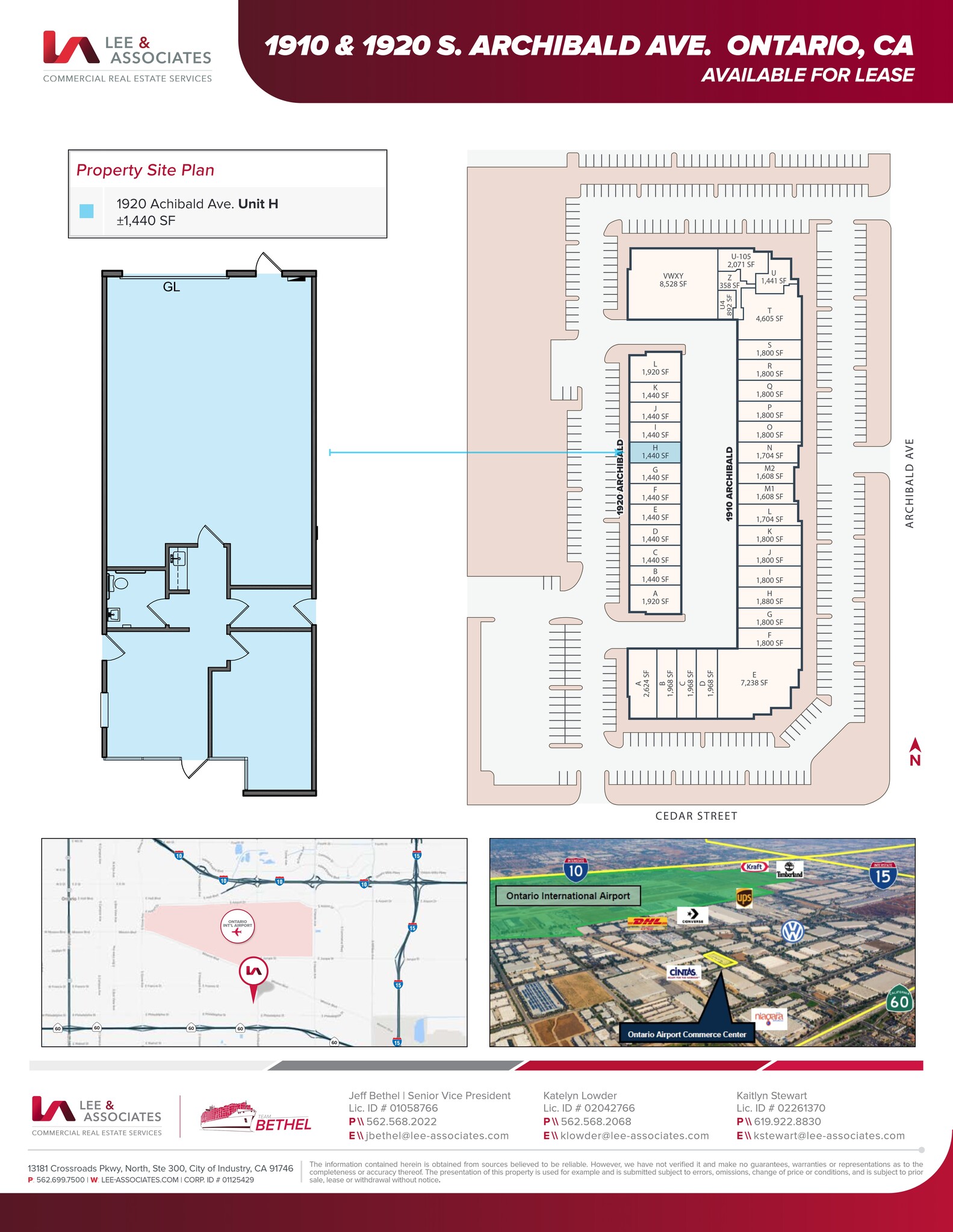 1920 S Archibald Ave, Ontario, CA for lease Site Plan- Image 1 of 1