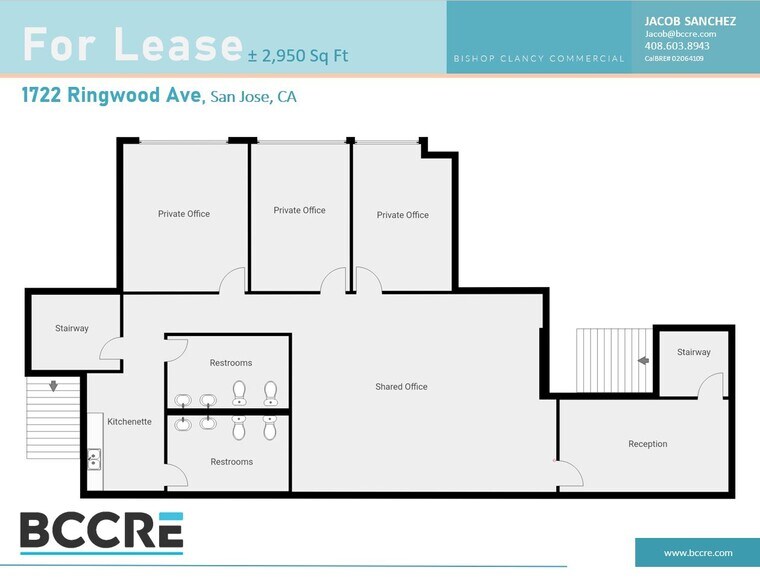 1720-1722 Ringwood Ave, San Jose, CA à louer - Photo du bâtiment - Image 3 de 4