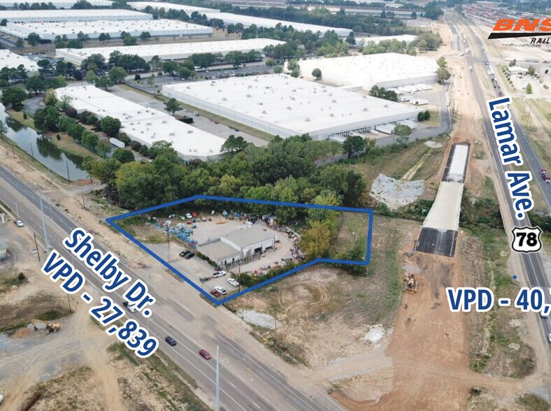 4890 E Shelby Dr, Memphis, TN à vendre - Photo du bâtiment - Image 1 de 4