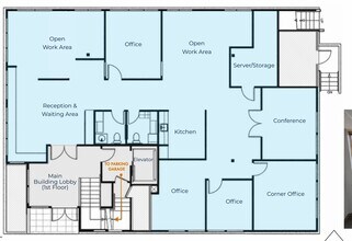 1414 Market St, Kirkland, WA for lease Floor Plan- Image 1 of 1