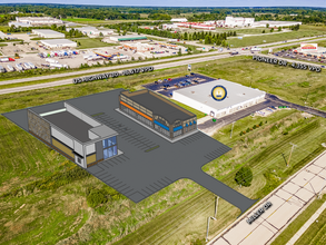 Miller - Pine Creek Center East, Plymouth, IN à louer Aérien- Image 1 de 1