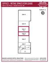 400 S Elm Plz, Broken Arrow, OK for lease Site Plan- Image 1 of 1