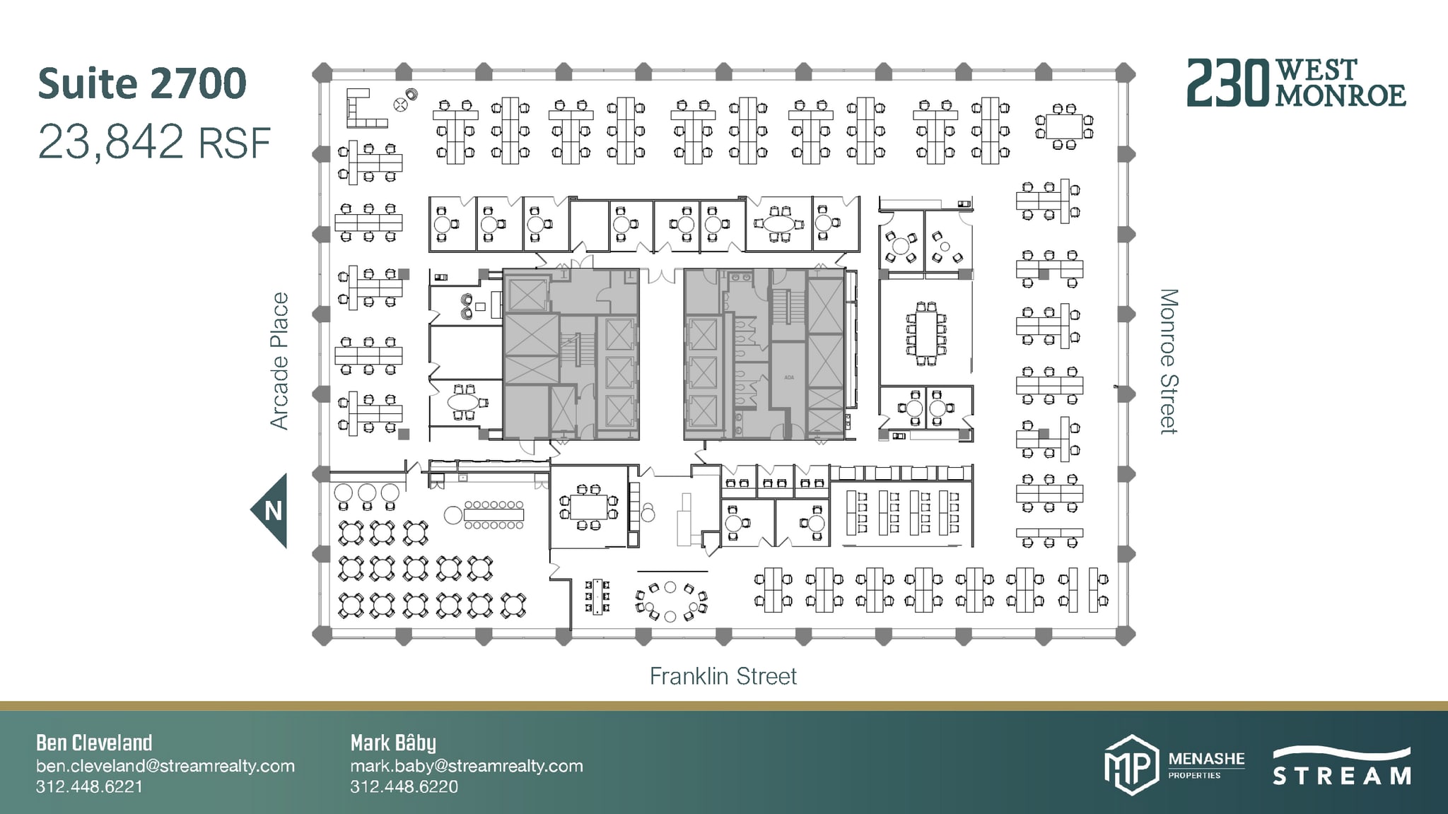 230 W Monroe St, Chicago, IL for lease Floor Plan- Image 1 of 1