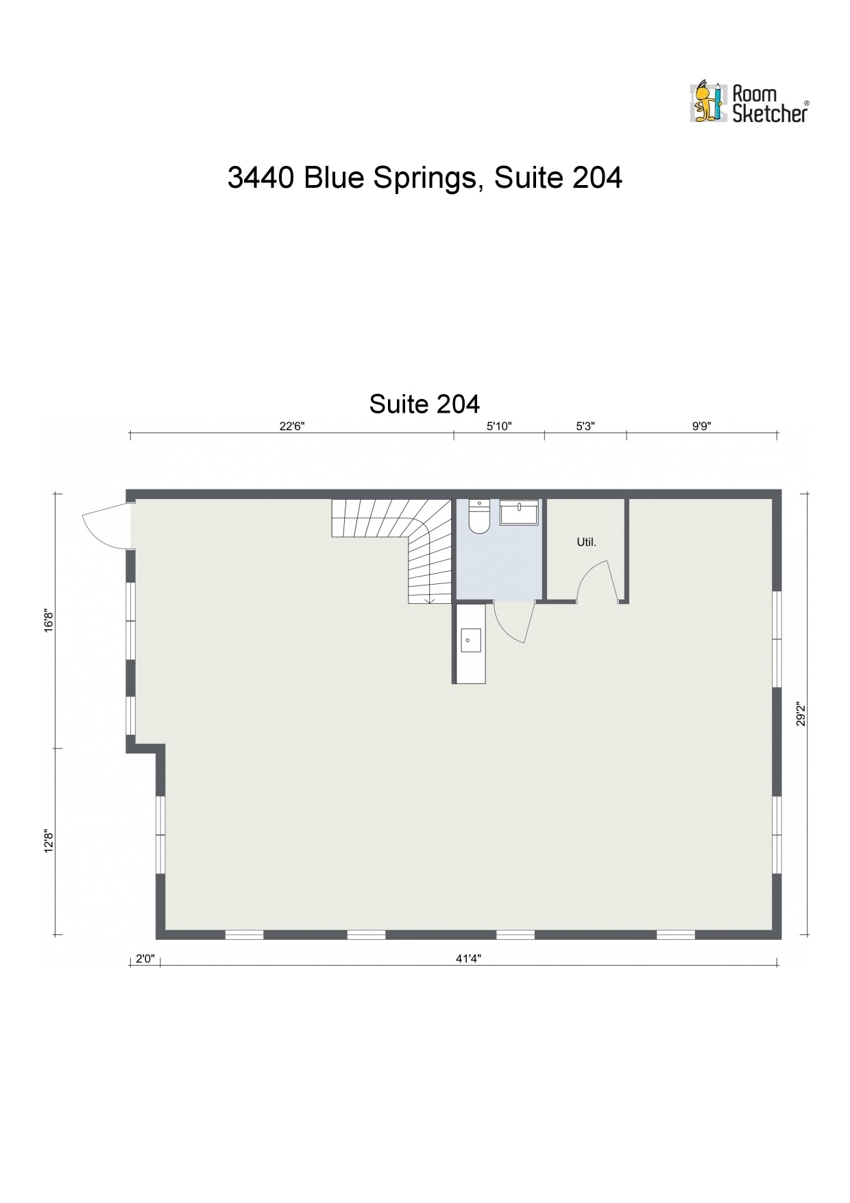 3440 Blue Springs Rd, Kennesaw, GA for lease Floor Plan- Image 1 of 1