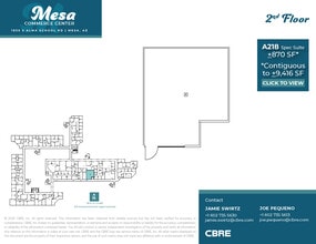 1930 S Alma School Rd, Mesa, AZ for lease Floor Plan- Image 1 of 5