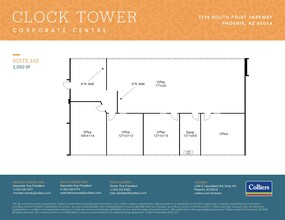 7776 S Pointe Pky W, Phoenix, AZ à louer Plan d  tage- Image 1 de 1