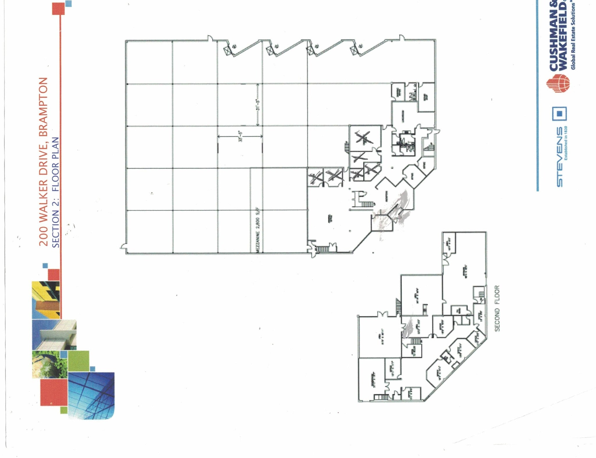 200 Walker Dr, Brampton, ON for lease Floor Plan- Image 1 of 6