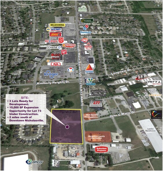 1201 S Main St, Nicholasville, KY for lease - Site Plan - Image 2 of 3