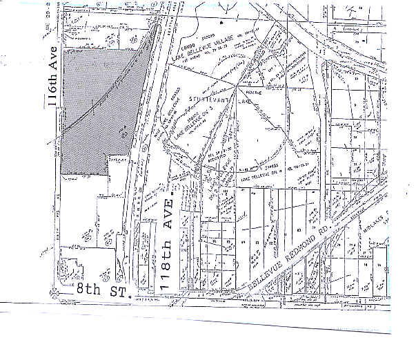 1014-1044 116th Ave NE, Bellevue, WA for lease - Plat Map - Image 2 of 6
